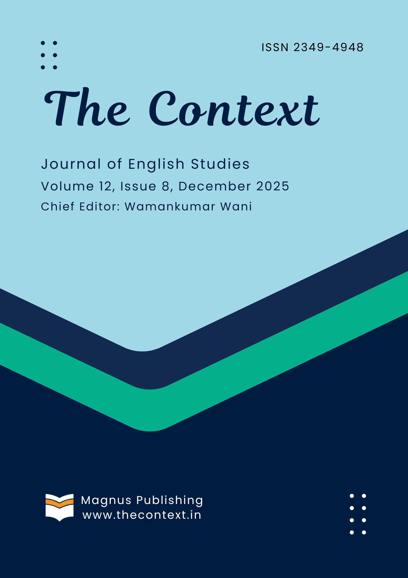 					View Vol. 12 No. 8 (2025): The Context - December 2025
				